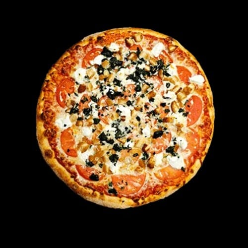 Chicken Florentine Pizza.