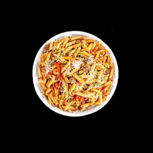 Sausage & Peppers Parm.