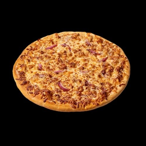 Grilled Chicken Pizza.