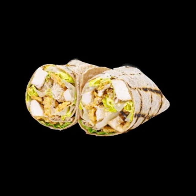Grilled Chicken Caesar Wrap.
