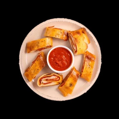 Sausage & Pepperoni Stuffed Bread.