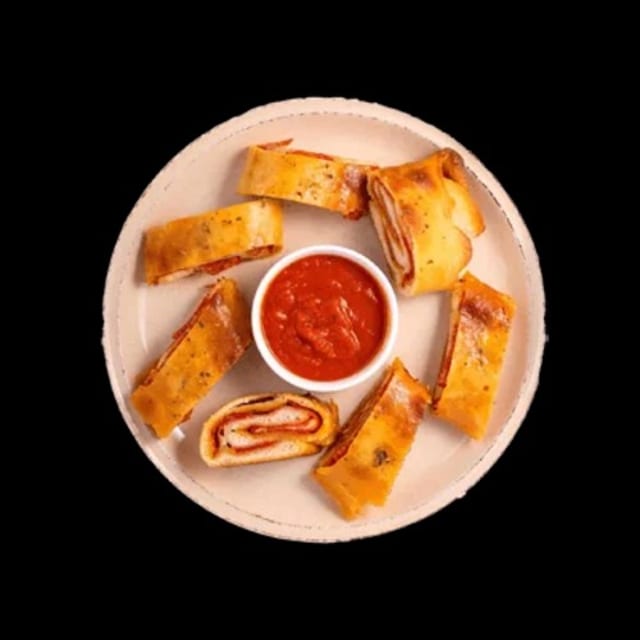 Sausage & Pepperoni Stuffed Bread.