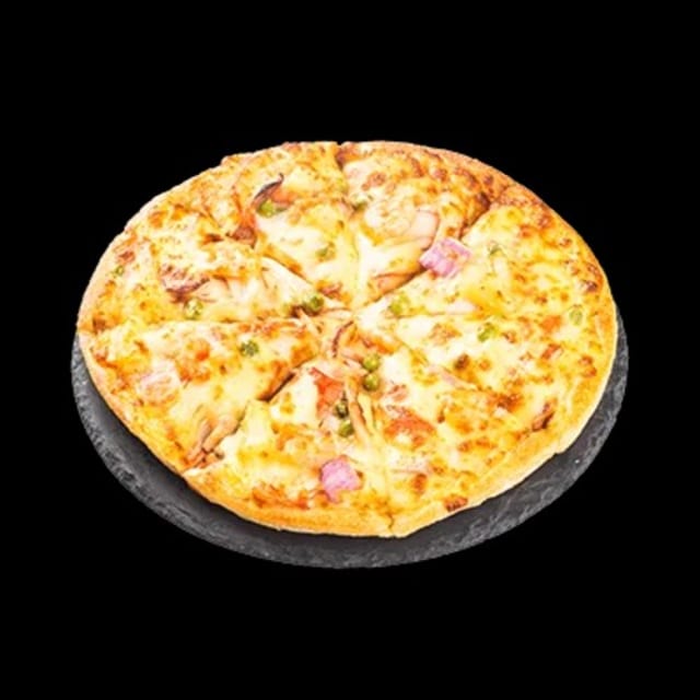 Seafood Pizza (White).
